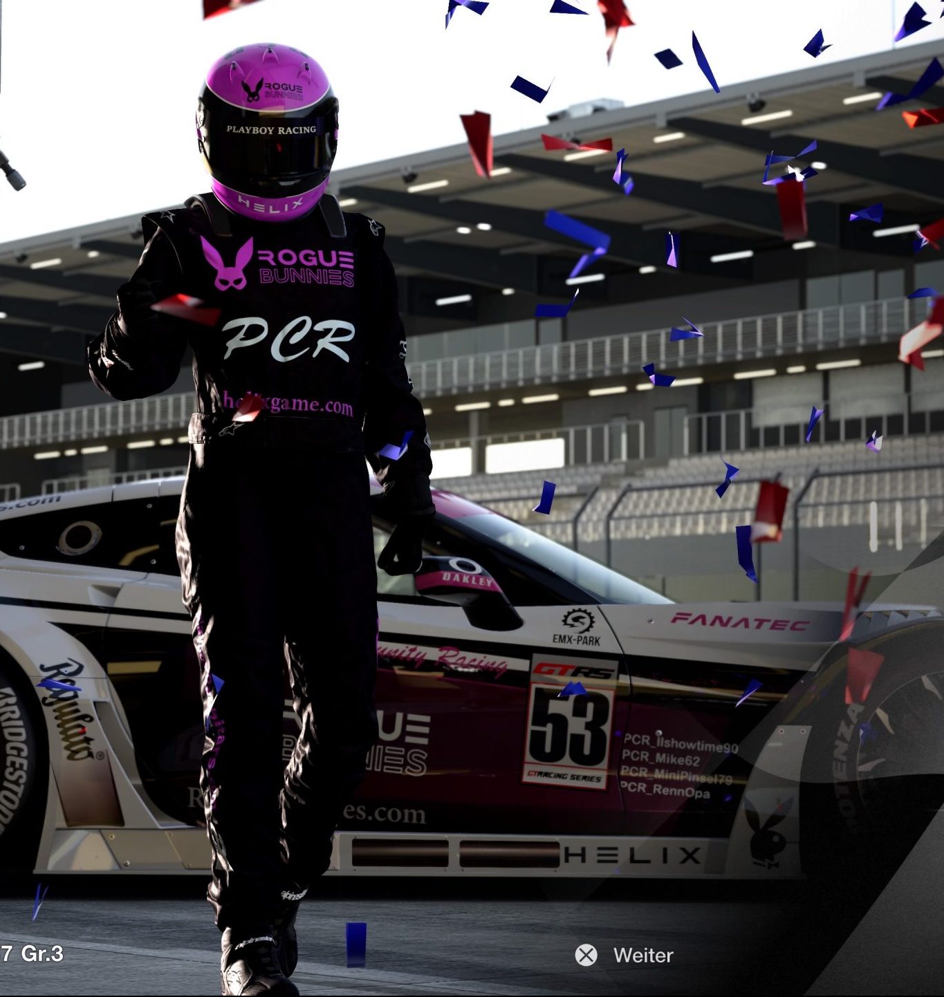 PCR – Playboy Community Racing Team Shines with Podium Finish at GTRS 12h Race in LeMans